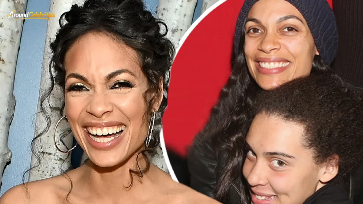Rosario Dawson's with her daughter