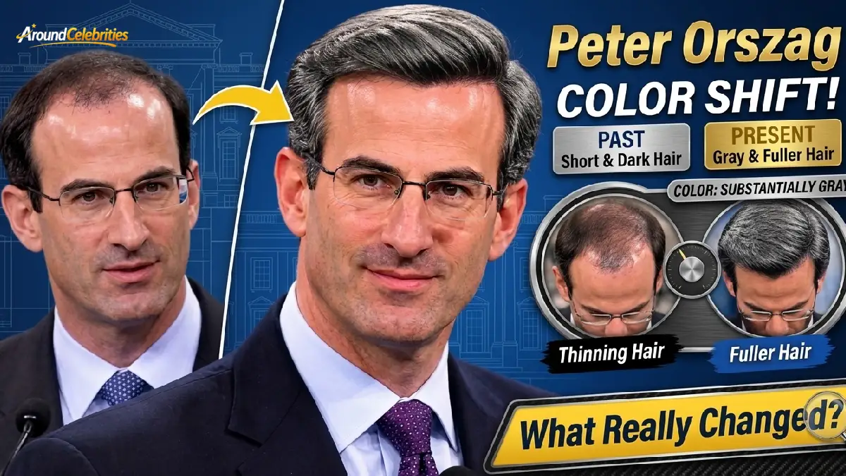 Peter Orszag Hair: Before and After